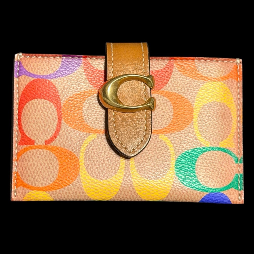 Coach Classic Rainbow Pride Wallet